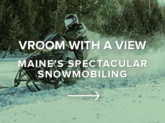 Vroom with a View: Maine's Spectacular Snowmobiling