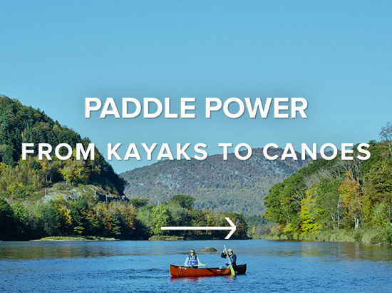 Paddle Power: From kayaks to canoes