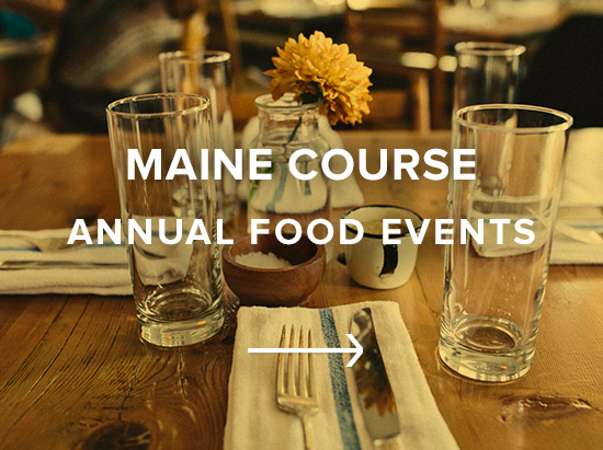 Maine Course: Annual Food Events