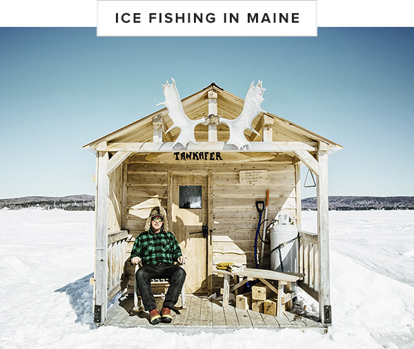 Ice Fishing in Maine